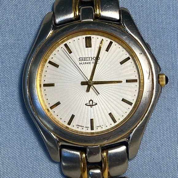 Mens Seiko Kinetic 4M21 OB40 Watch - Picture 2 of 6